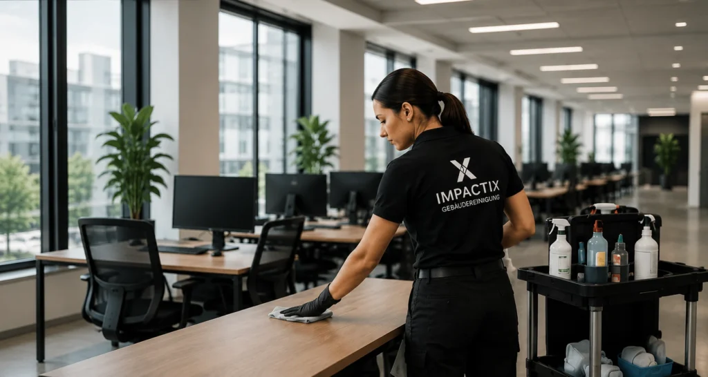 Professionelle Büroreinigung in Stuttgart durch IMPACTIX Gebäudereinigung