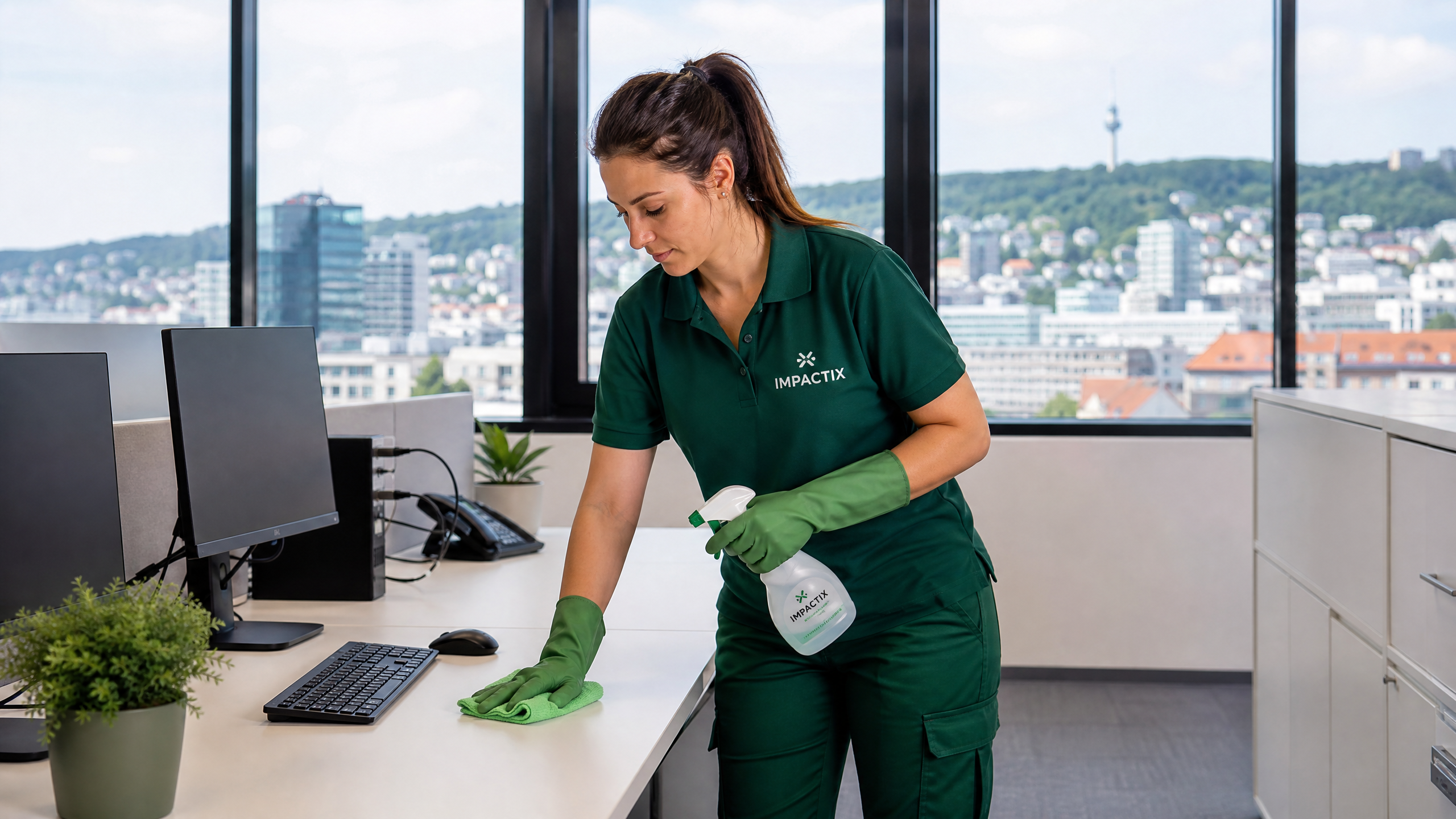 Welche Bereiche werden bei einer Büroreinigung gereinigt?