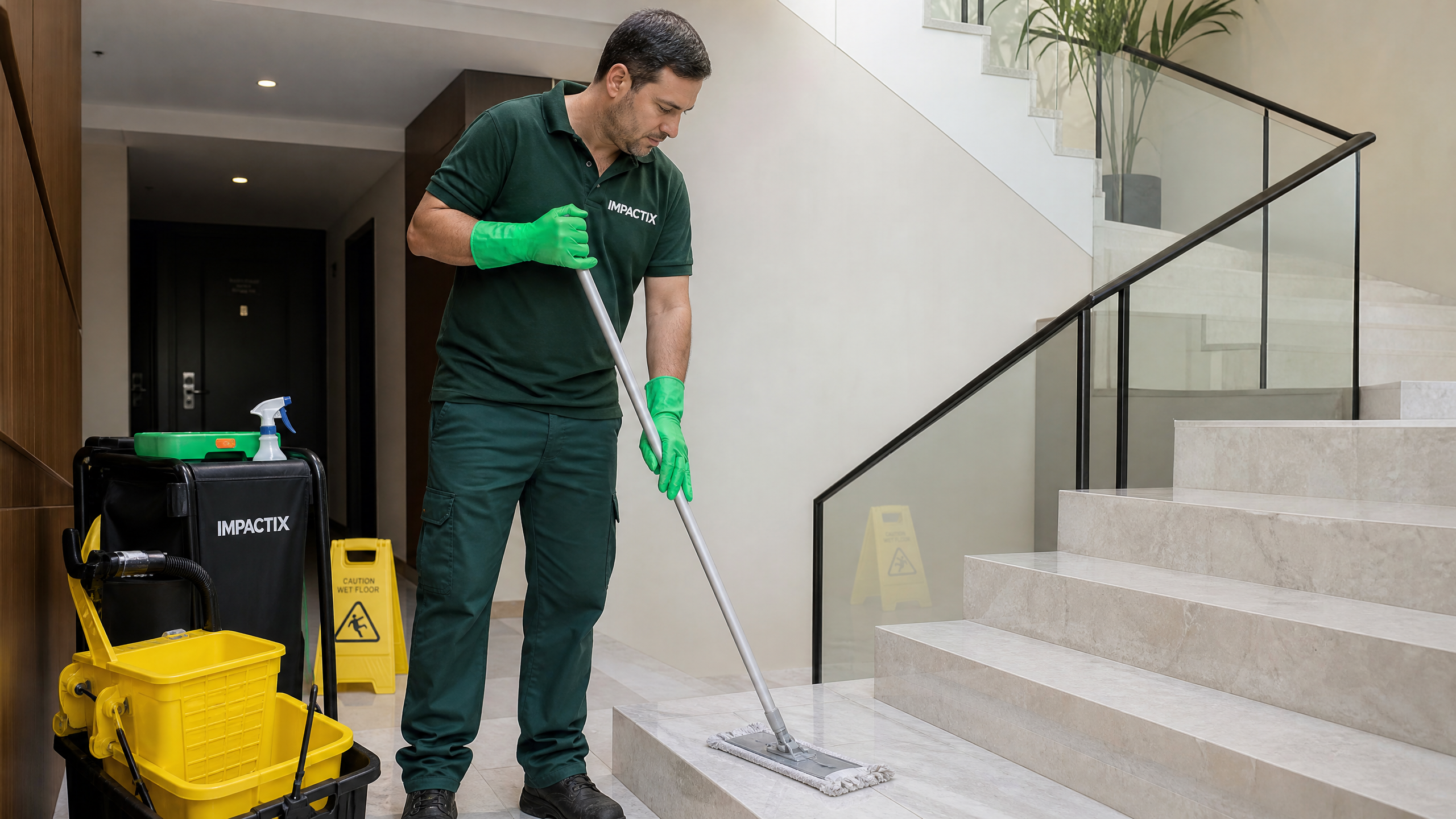 Unterhaltsreinigung Stuttgart – Professionelle Gebäudereinigung für Büros & Gewerbe
