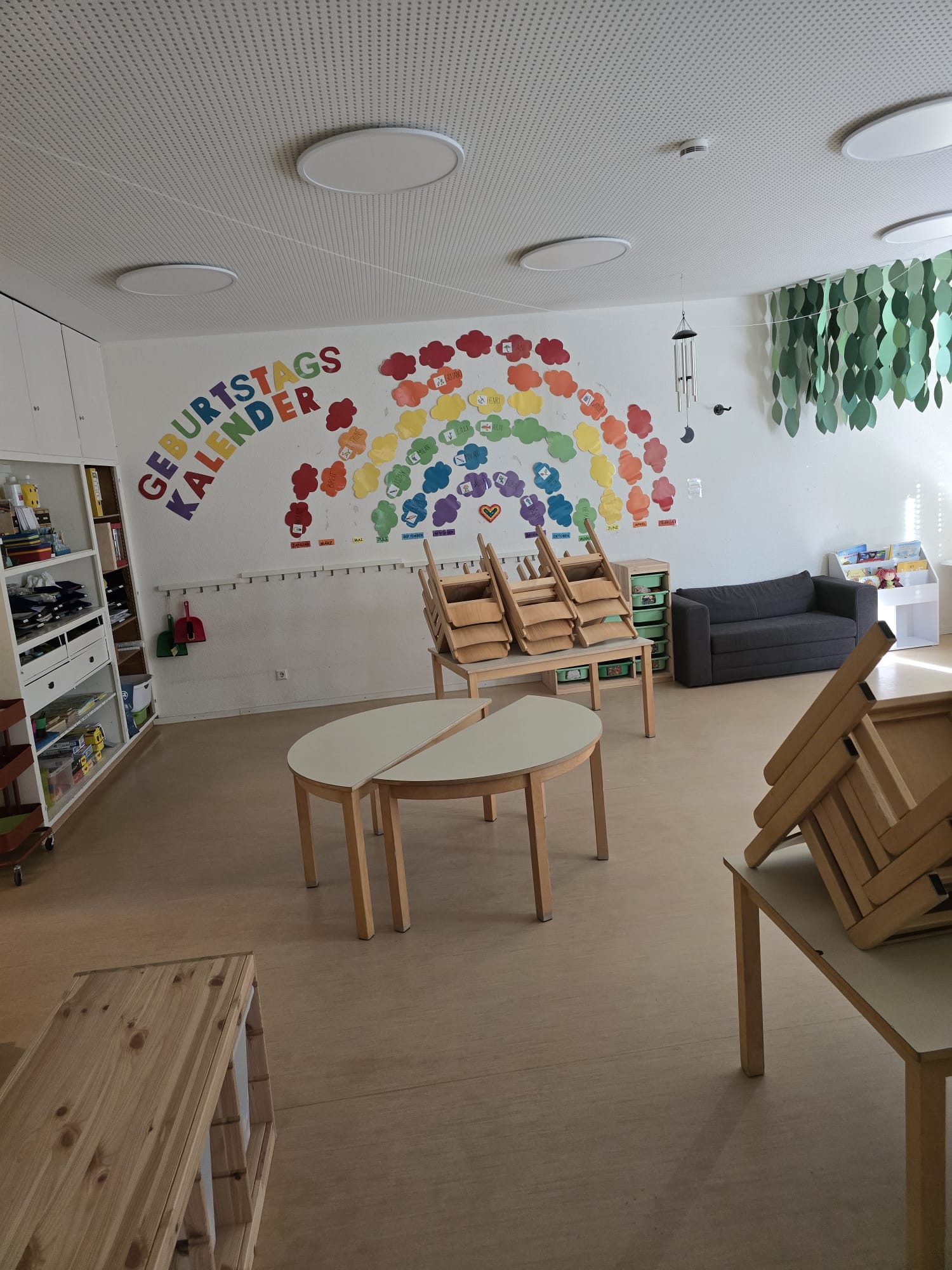 Klassenraum Vorher