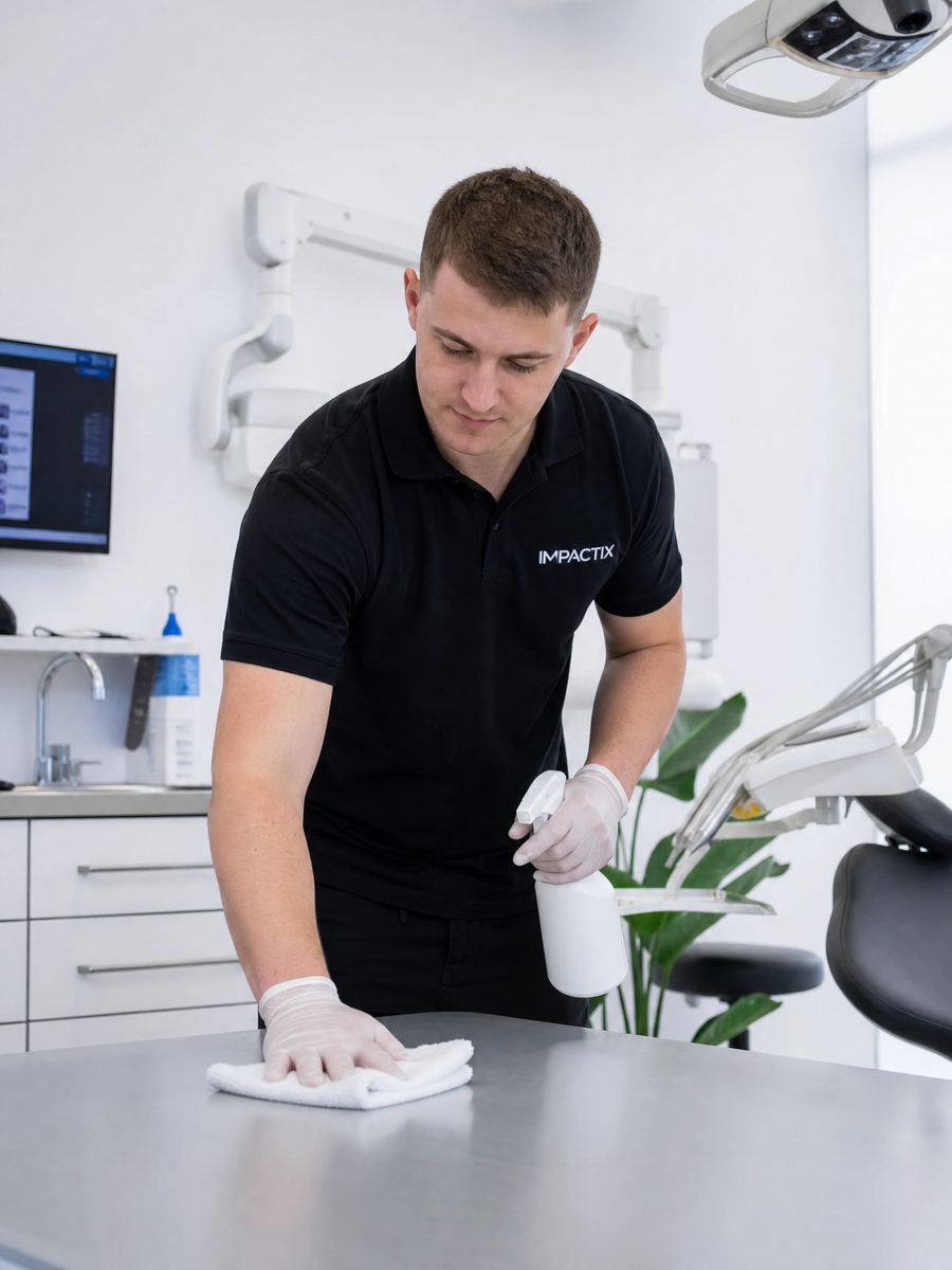 Desinfektion Behandlungsraum IMPACTIX