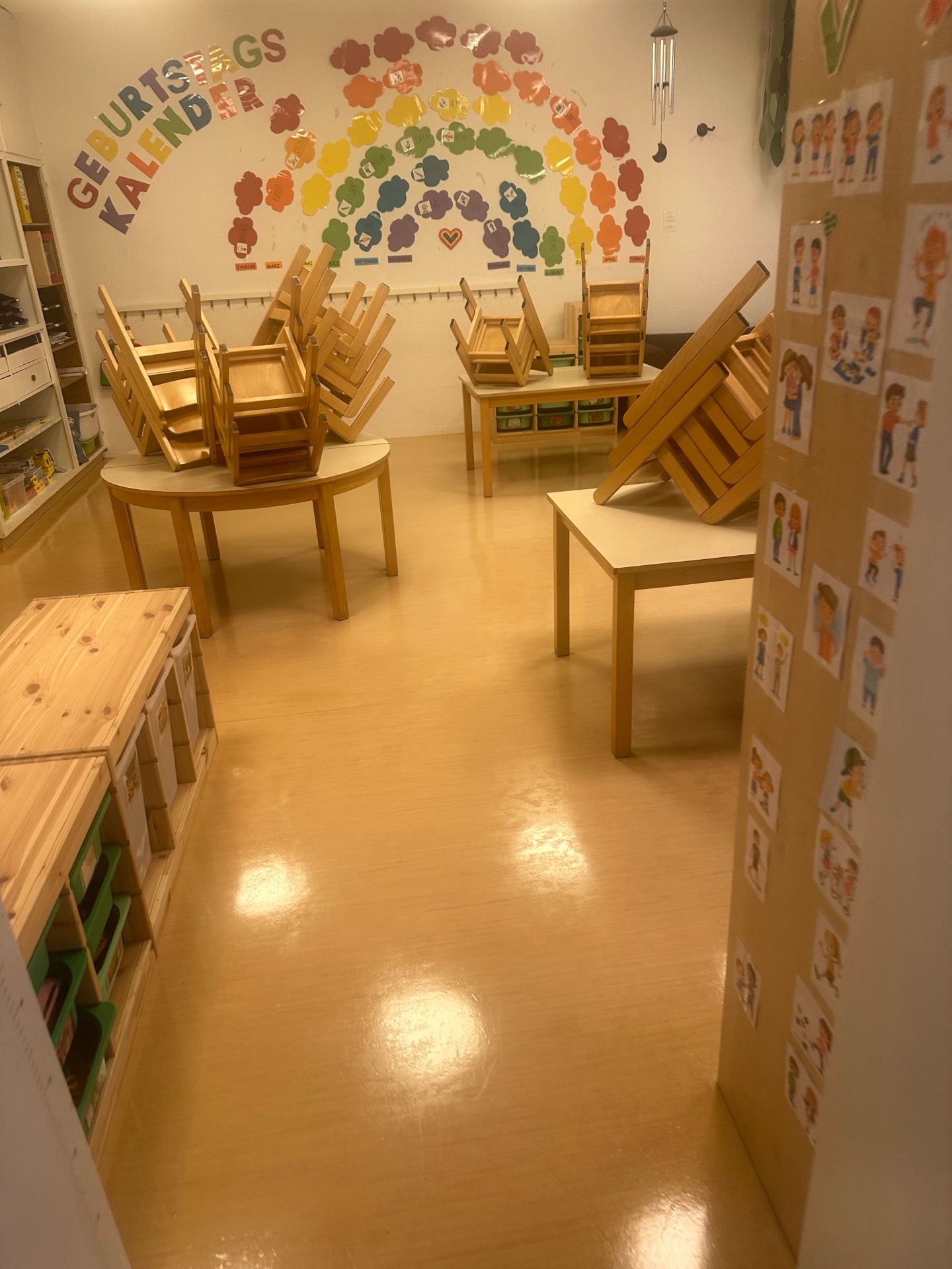Klassenraum Nachher